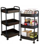 Етажерка за кухня и баня на колелца 3 нива